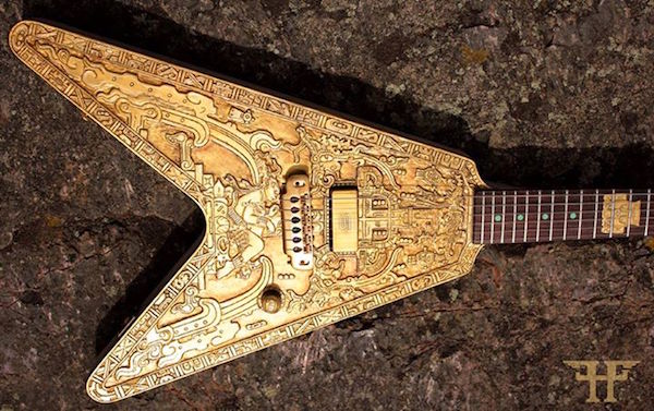 Hutchinson Guitar Concepts Mayan V 