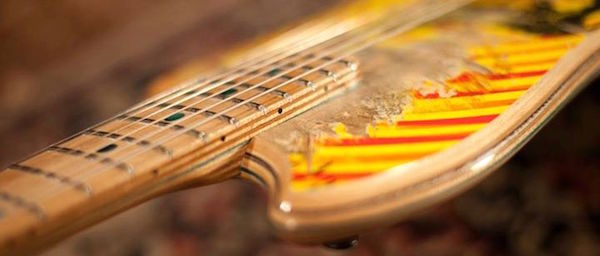 Skate Guitar neck