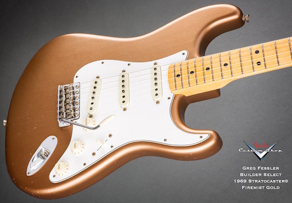 Greg Fessler 2015 Builder Select 1969 Stratocaster