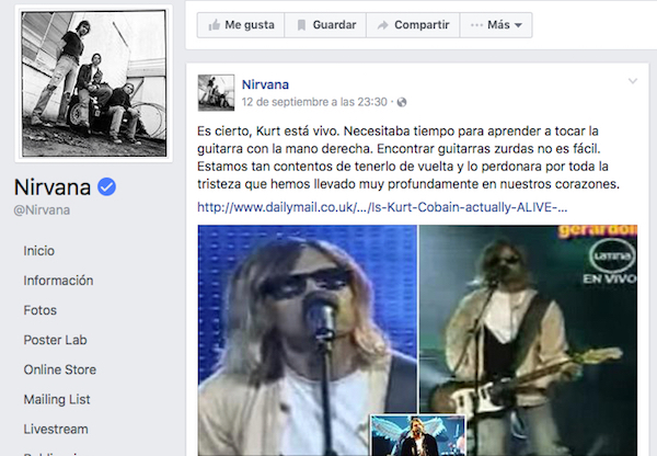 Kurt Cobain Peru