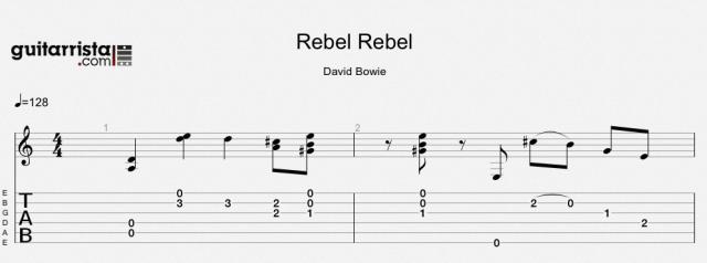 El Riff del día - Rebel Rebel (David Bowie)