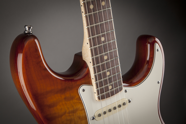 Select Stratocaster Exotic Maple Quilt