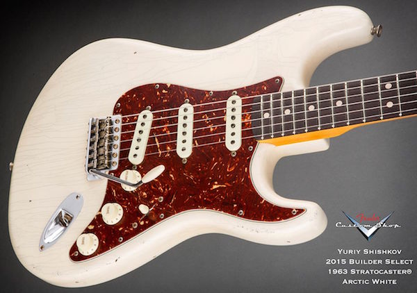 Yuriy Shishkov 2015 Builder Select 1963 Stratocaster