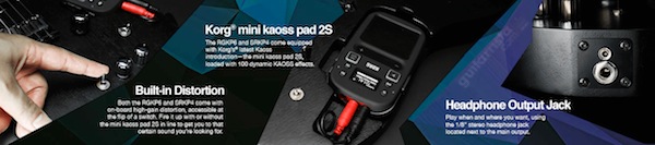 controles RGKP6 y Kaoss Pad 2s